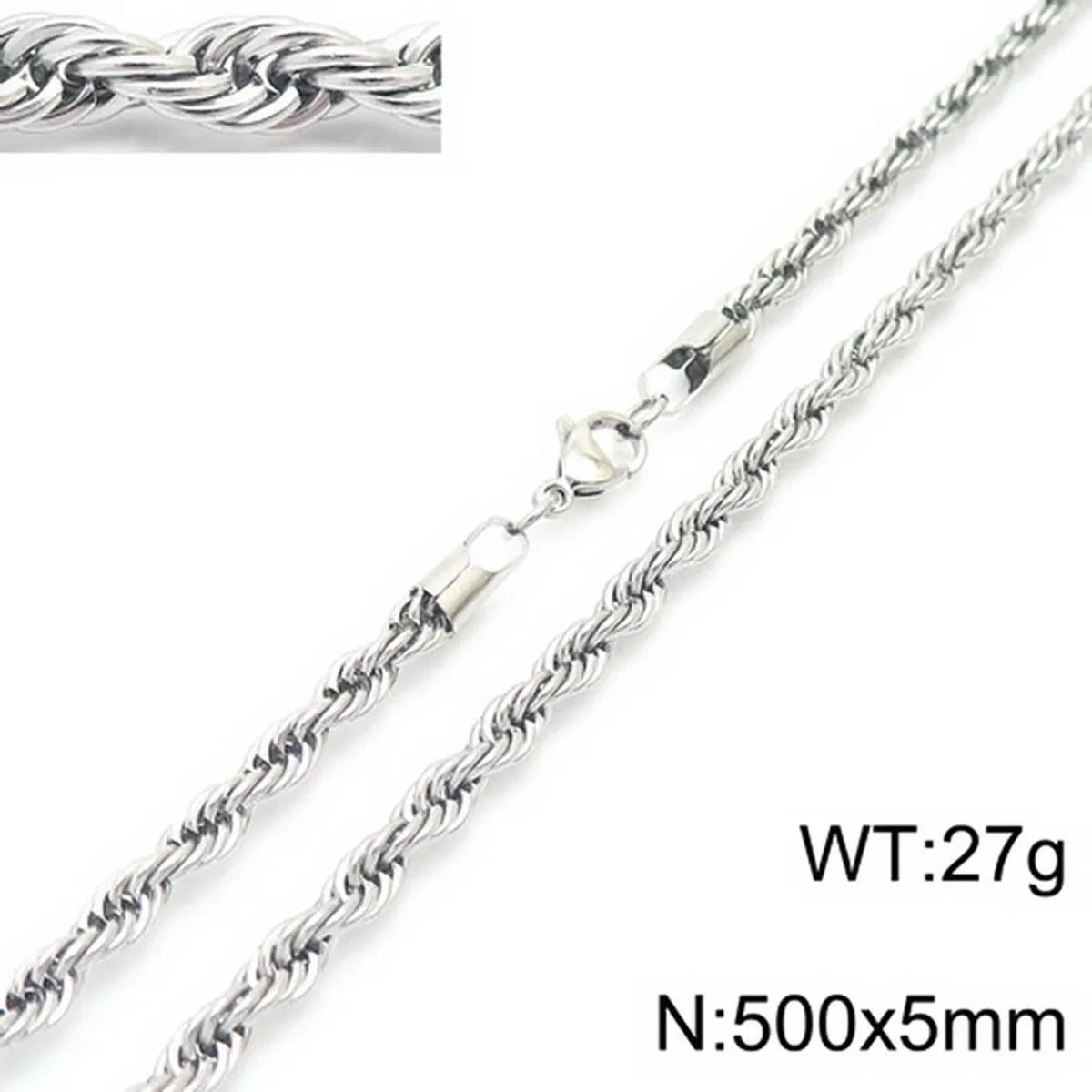 Steel Color: 5.0mm * 50cm