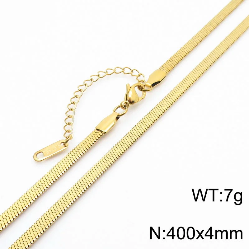 4mm40cm Gold