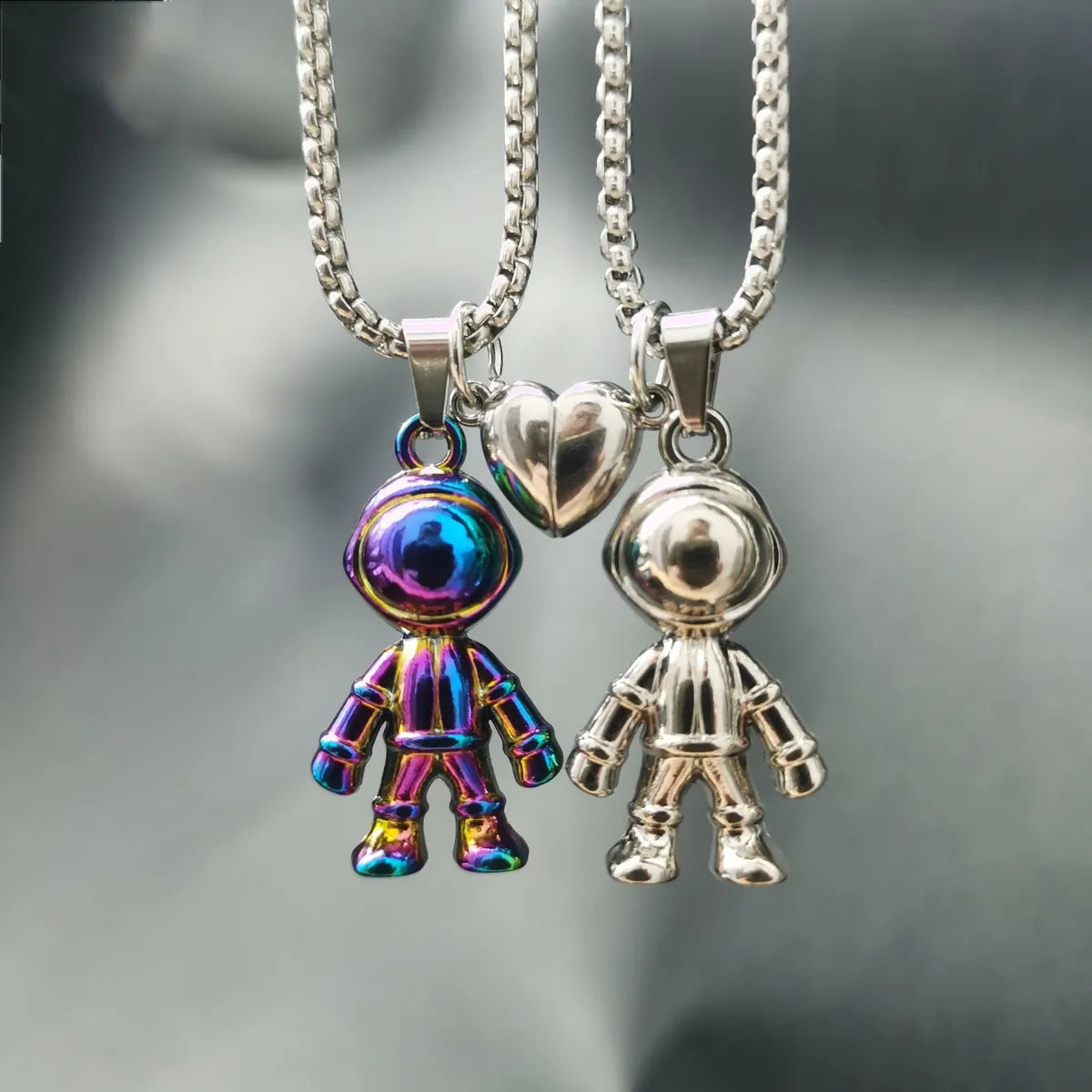 Dog Necklaces-Streetwear Cartoon Character Alloy Plating Unisex Charms Pendant Necklace