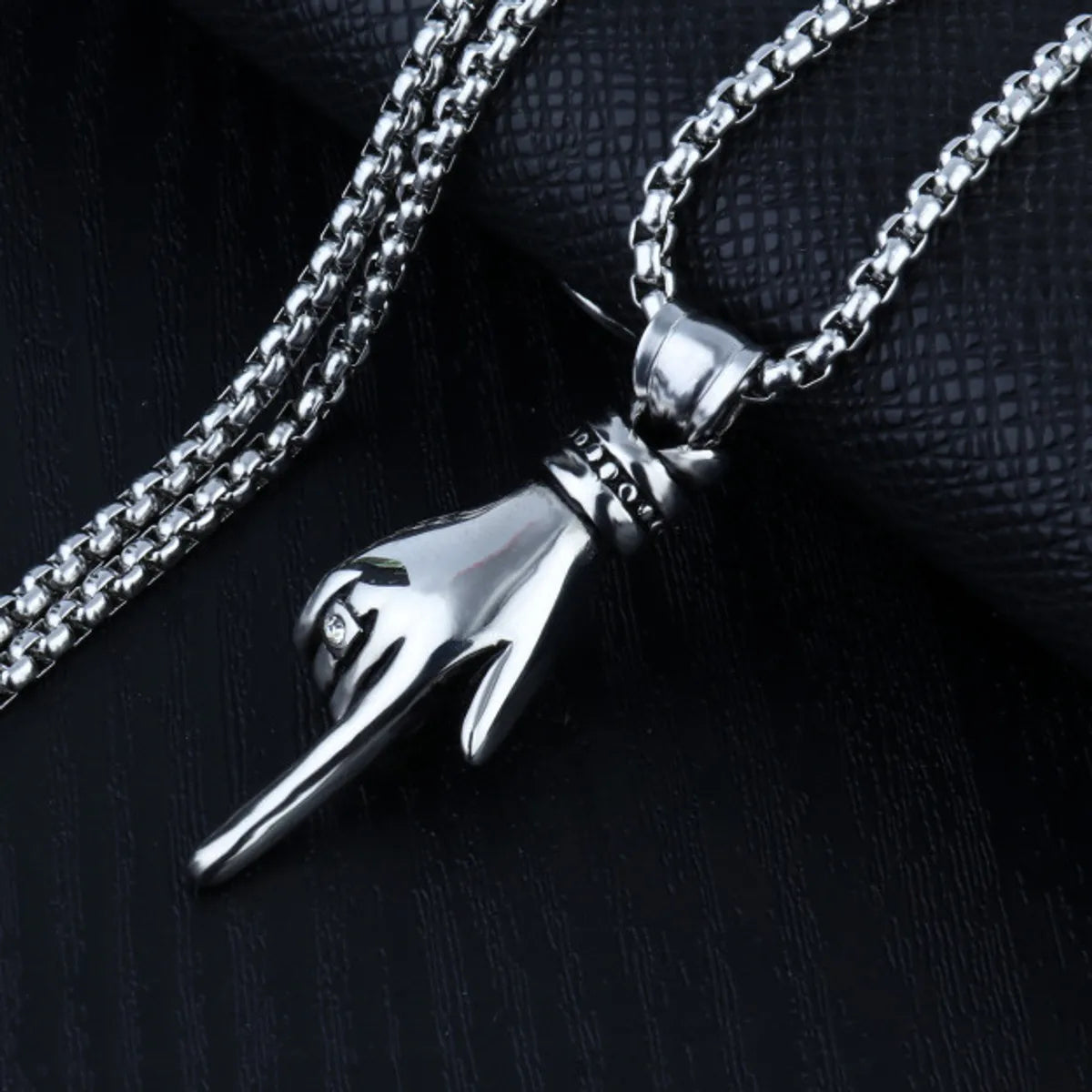 Gesture Titanium Steel Necklace