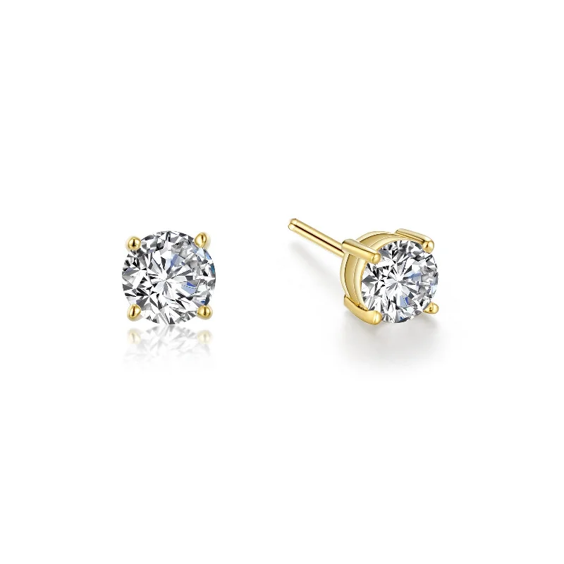 Large Drop Crystal Earrings-Lafonn Simulated Diamond 1.00cttw Stud Earrings E0107CLG