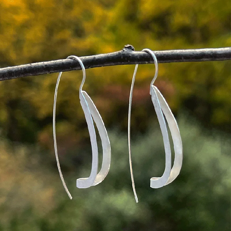 Transparent Earrings-Self Discovery Earrings - Sterling Silver, Indonesia