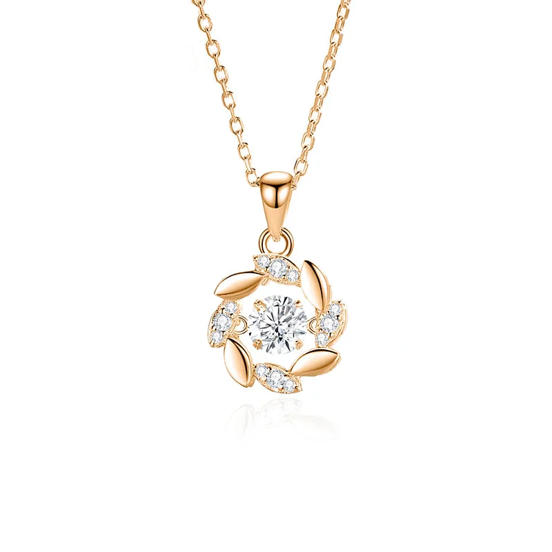 Zircon White Diamond Rose Gold