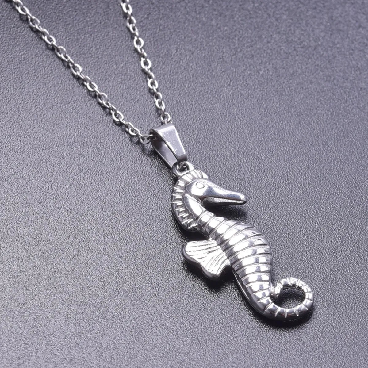 Steel Pendant Necklace