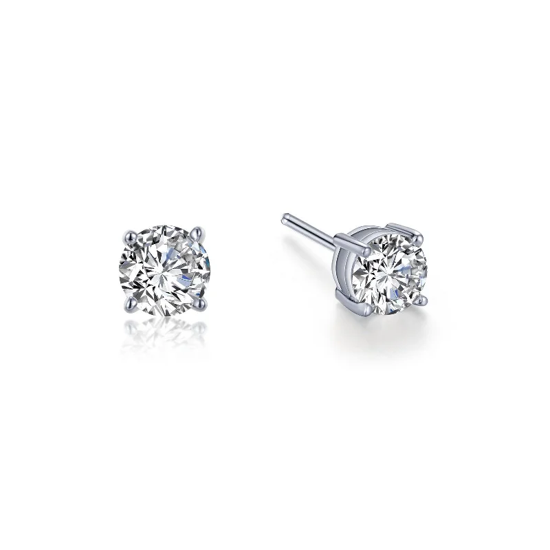 Modern Crystal Earrings-Lafonn Simulated Diamond 1.00cttw Stud Earrings E0107CLP00