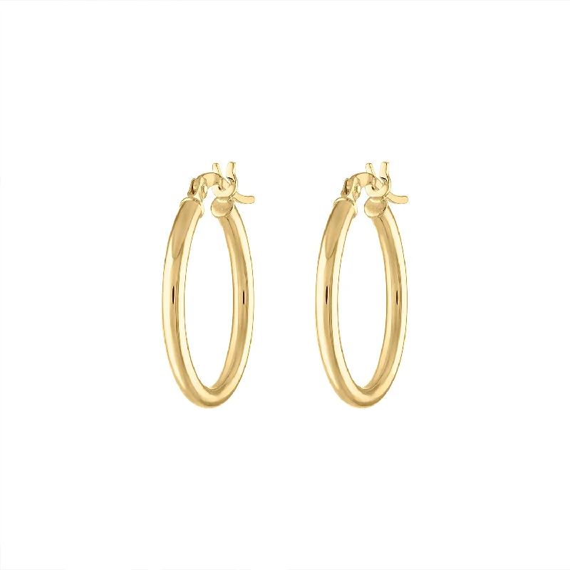 Large Crystal Dangle Earrings-14KT GOLD SMALL THIN HOOP EARRING