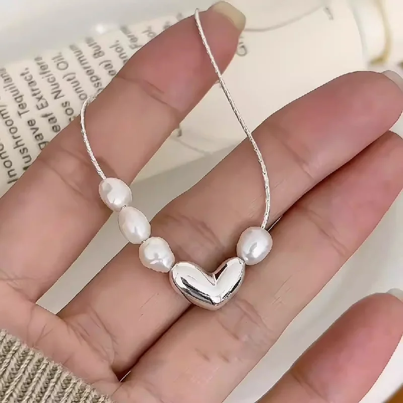 D860 Love Lentil Pearl Necklace Price