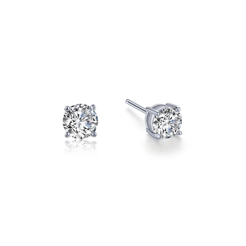 High Fashion Stud Earrings-Lafonn Simulated Diamond 0.50ct Stud Earrings E0243CLP00