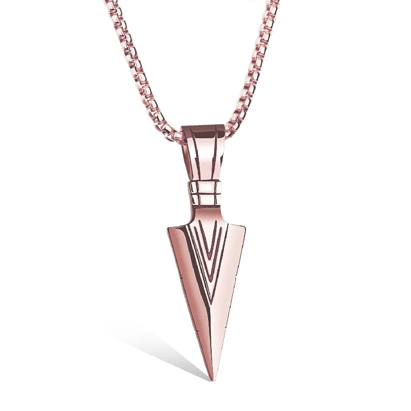 Rose Gold with Electroplated Chain