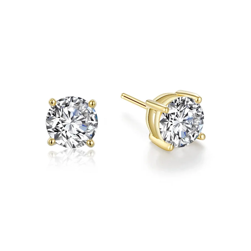 Chunky Drop Earrings-Lafonn Simulated Diamond 2.50ct Stud Earrings E0109CLG