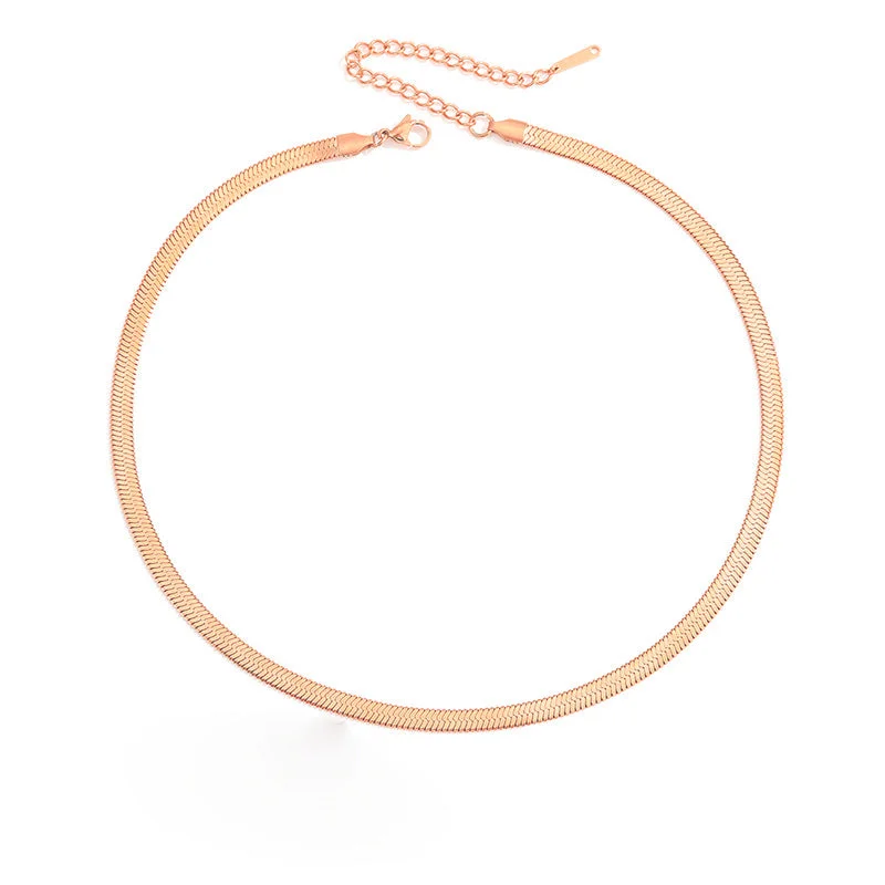 Rose Gold 5mm-42 + 8cm