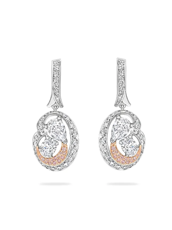 Handcrafted Drop Earrings-The Boodles National Gallery Collection - Motherhood Earrings