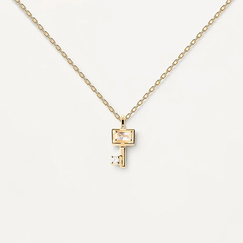 Gold Key Necklace