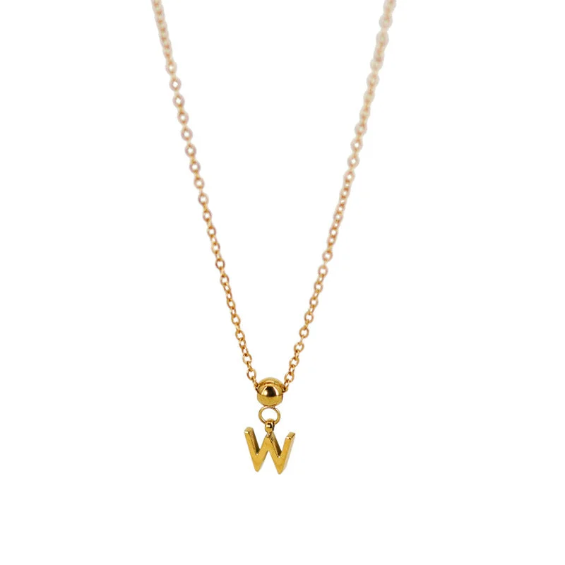 Letter Necklace (W)