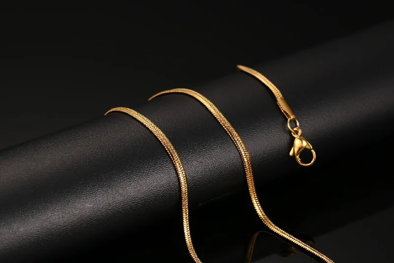 Non-Flat 3mm Gold 50cm